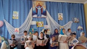 Праздник Покрова Пресвятой Богородицы в воскресной школе собора Трех Святителей г.Могилева