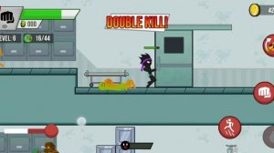 Stickman VS Zombies : Stick VS Zombie Gameplay Walkthrough Part 8 Hospital Of Cure (Android, iOS) #