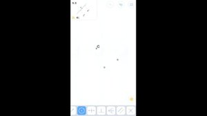 Euclidea - 5. Эпсилон (Epsilon) - 5.3 - Прямая, равноудаленная от двух точек - 1