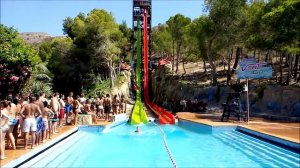 HIGHEST WATERSLIDE IN EUROPE: VertiGO - Aqualandia - Benidorm - [offslide]