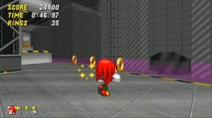 Hyper Sonic and Hyper Knuckles in SRB2
