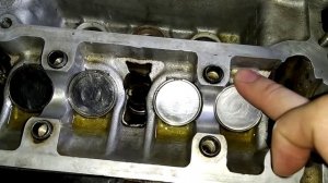 Правильное скольжение толкателей и шайб в ГБЦ 1JZ-GE