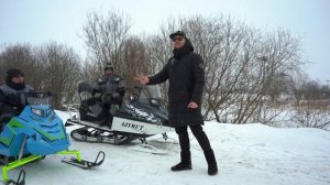 КТО БЫСТРЕЕ? мотособака или снегоход