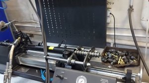 Рейка рулевая  Opel Astra H, Zafira B проверка на стенде.