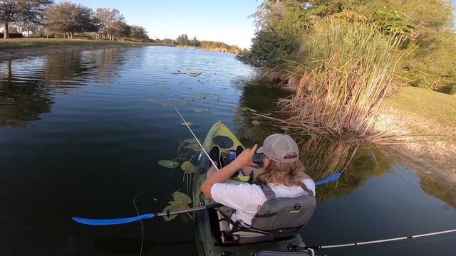 Kayak Bass Fishing | Trying out my Garmin Striker 4 Fish Finder! смотреть онлайн