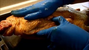 На новогодний стол фаршированный гусь в духовке