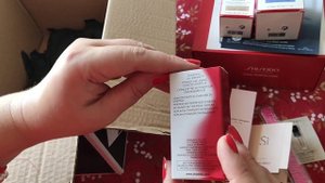 48. Распаковка уходовой косметики  Шисейдо.| Уходовая косметика  40+ при похудении.