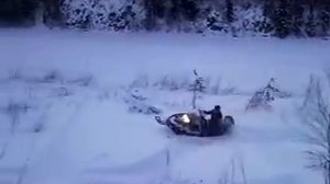 Jumps on ski doo skandic suv 600 part1