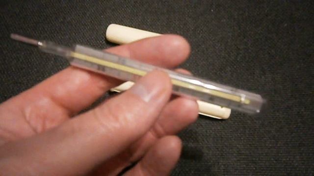 Как пользоваться ртутным градусником смотреть онлайн