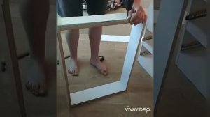 Собираем ящики без ручек в шкаф Лайт белого цвета
