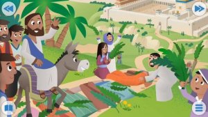 ОСЁЛ И ЦАРЬ. Триумфальный въезд в Иерусалим. Библия. Развивающие мультики