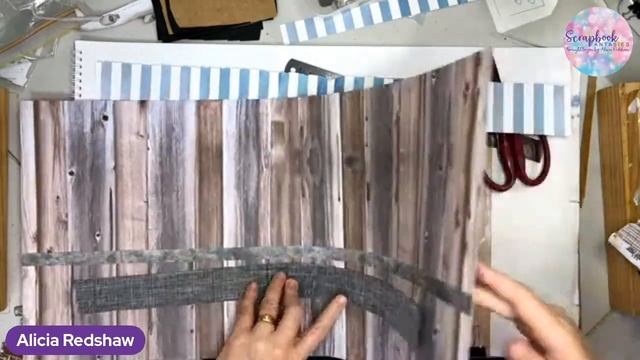 Travel Double-Page Scrapbooking Class with Alicia Redshaw using her Getaway Collection смотреть онлайн