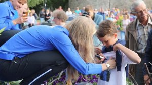 Katrina Lehis pidulik vastuvõtt Haapsalus 06.08.2021