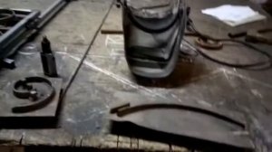 Работаем в мастерской. Изготовление простой оградки.
