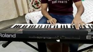 Ai Meghla Dine Akla .. Synthesizer Cover .. Piano cover .. Roland E09 IN