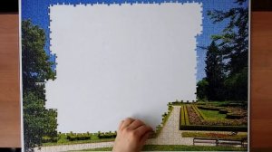 Как собирать пазлы 1000 деталей за 3 минуты. Замок Castorland Puzzle из 1000 элементов.