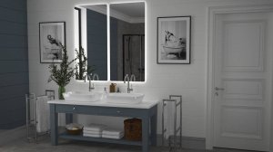 Профиль LUMINOR для подсветки зеркала