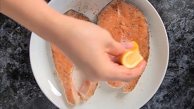 СЕМГА В ДУХОВКЕ. ЗА 20 МИНУТ. ОЧЕНЬ ВКУСНО #СЕМГА  #РЫБА #УЖИН