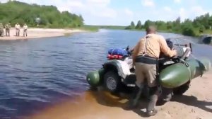 Надувные баллоны плот для квадроцикла из ПВХ