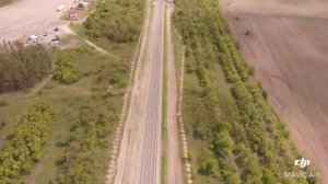 Аэросъёмка. Село Даньшино. Липецкая Область. часть первая