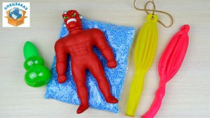 ЭТО ВНУТРИ ВАК МЭН АНТИСТРЕСС?? РАЗРЕЗАТЬ VAC MAN? STRETCH ARMSTRONG | СПЕЦЗАКАЗ