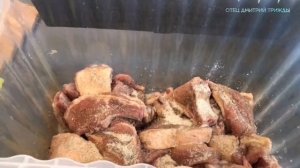 Холодное копчение большого количества мяса
