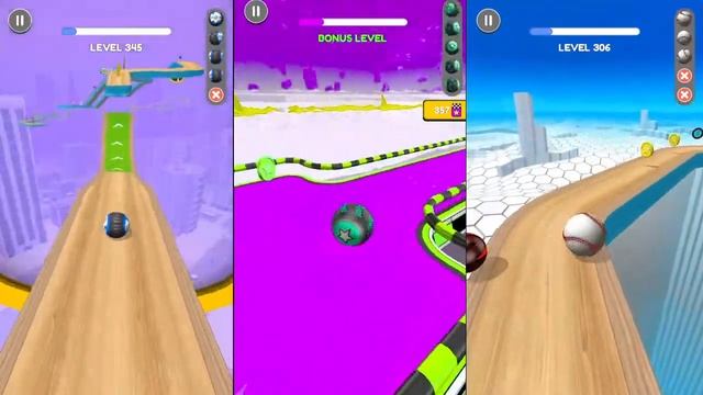 Going Ball: 2x speed Run Mobile gameplay Walkthrough IOS, Android color ball Run 352 смотреть онлайн