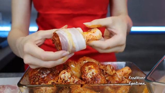 МЕГА ВКУСНЕЙШИЕ КУРИНЫЕ НОЖКИ В БЕКОНЕ