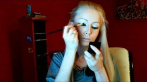 Valeria Lukyanova Amatue MakeUp - gothic