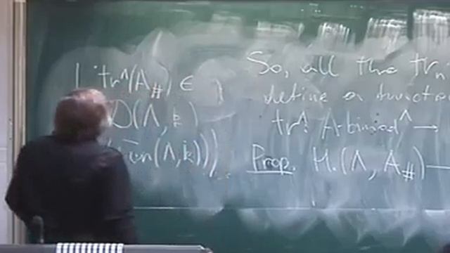 Dmitry Kaledin (Uni. of Moscow) / Introduction to Noncommutative Geometry 4 / 2009-10-15 смотреть онлайн