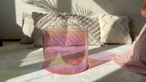 АЛХИМИЧЕСКАЯ ХРУСТАЛЬНАЯ ПОЮЩАЯ ЧАША «PLATINUM PINK»