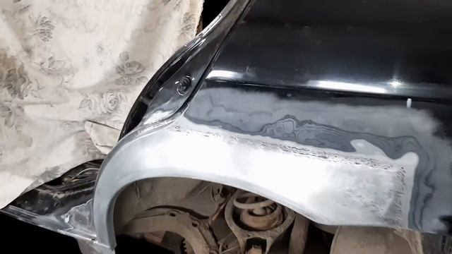 реанимация bmw e36. замена задней арки смотреть онлайн