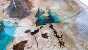 Table Loft. СТОЛ ЛОФТ из ЭПОКСИДНОЙ СМОЛЫ и 100%  Массива Древесины Клена!  Wood and epoxy resin!