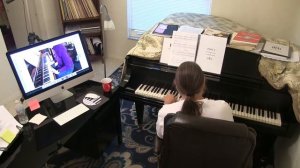 SKYPE PIANO LESSON with 82-Years-Young Student!