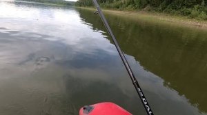 ЩУКА. Ливень во время рыбалки. Палатка на лодке за 5 минут