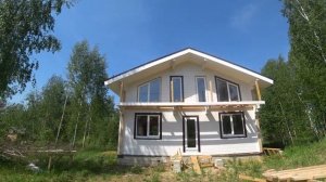 Отзыв о строительстве дома из клееного бруса