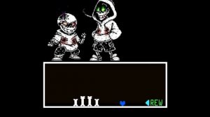 [Scratch] RHFinal's DustTrust Phase3 Sans battle! [undertale fangame]※Cancelled