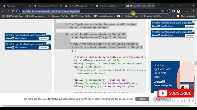 Basics of Plugin #1  How to Create & Register Plugins (Pre Operation)