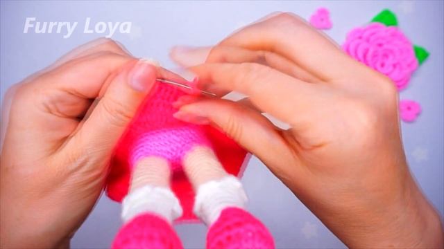 Вязаная кукла мастер класс /амигуруми кукла . Crochet dolls /Crochet realistic doll .Вязаные игрушк