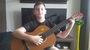 Сергей Михальчук (10 лет, Соло) - "Песенка про черного кота" автор Булат Окуджава