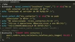 Curso PHP Básico: 10. Operaciones básicas con MySQL - #jonmircha