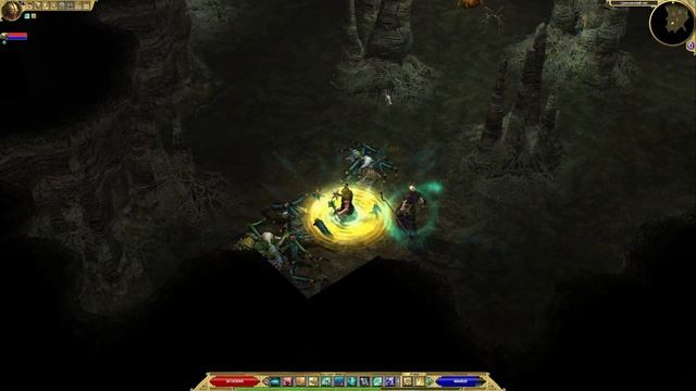 Titan Quest прохождение - Охотник на ведьм #14 (Ратное дело + Дух ) Восток Легенда смотреть онлайн