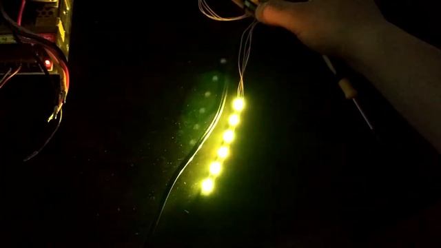 Подсветка барабана - часть 4, тест эффектов и меню смотреть онлайн