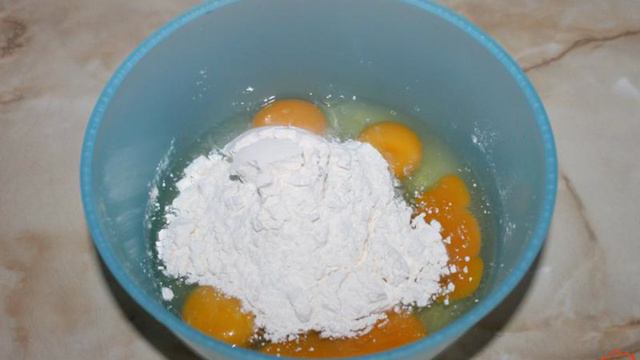 Блины с печеным яблоком и бананом