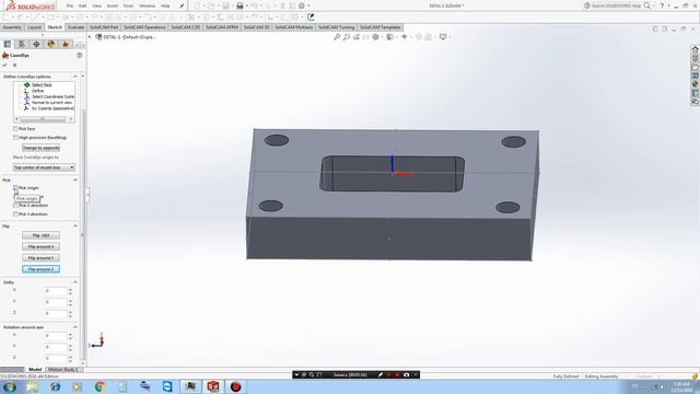 Lesson #1 SolidCAM for beginners-Урок #1 SolidCAM.