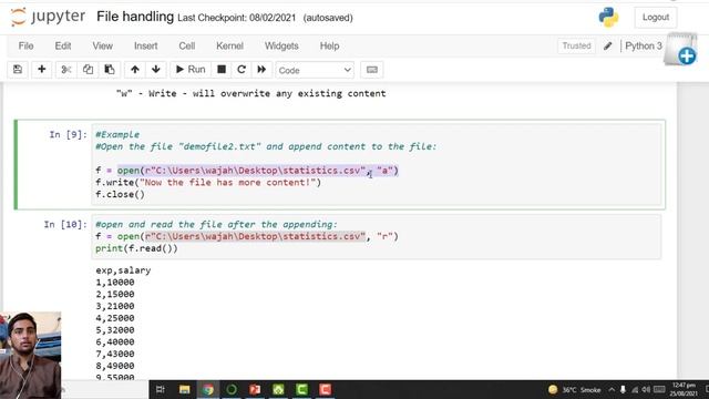 File Handling in Python - Urdu | Hindi