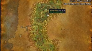 Felwood Gromsblood Location Classic WoW