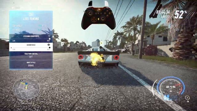 NFS Heat (Hawker Mech) (3:18.79) Ford GT смотреть онлайн