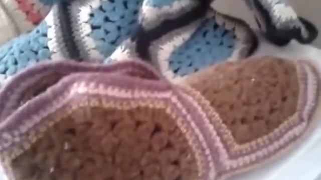 Уютные домашние тапочки от Марианны