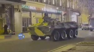 Движение Военной Техники В Центре Москвы Moscow  Срочно